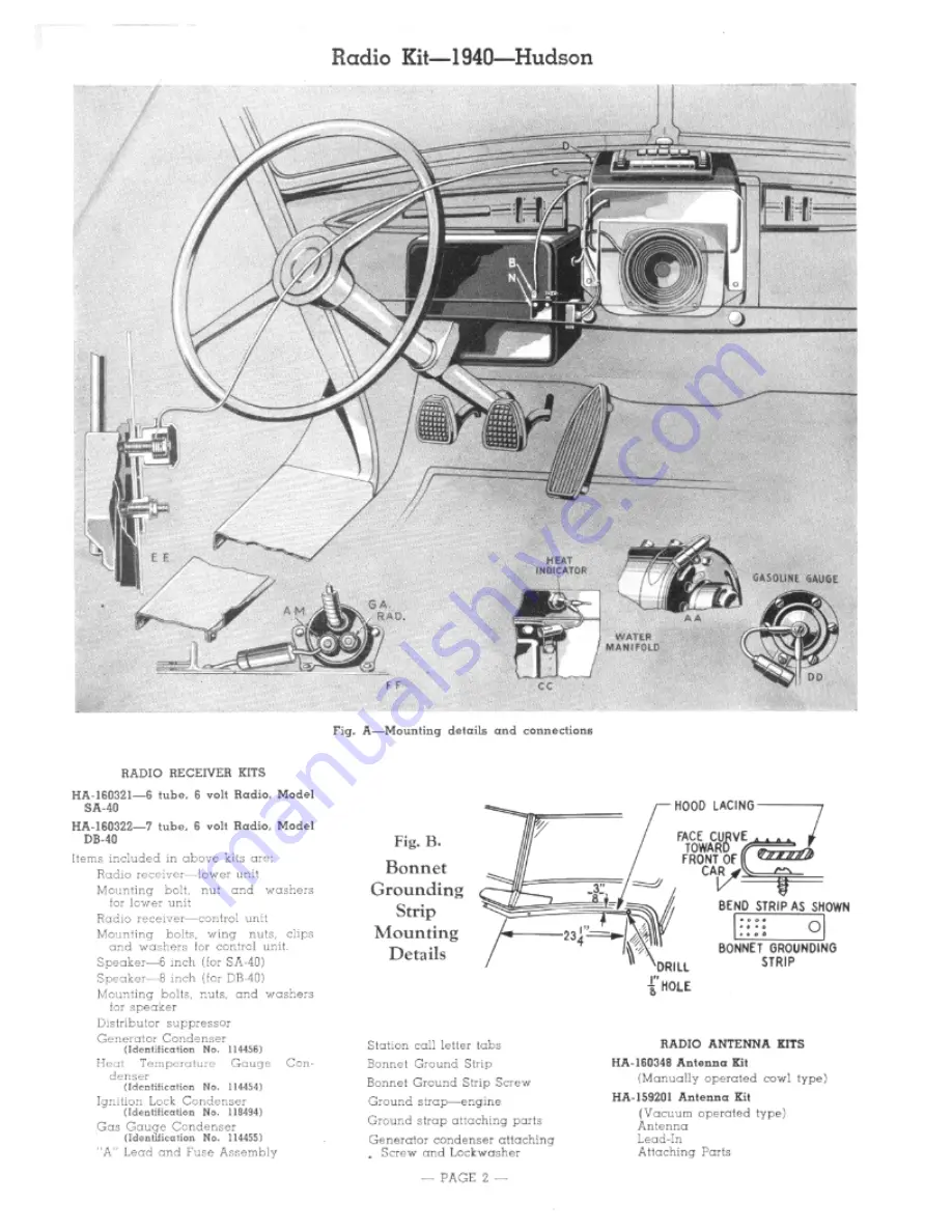 Hudson DB-40 Скачать руководство пользователя страница 2