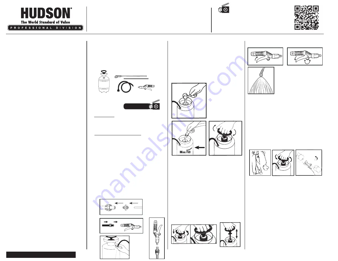 Hudson Super Sprayer 90162 Instructions Download Page 2