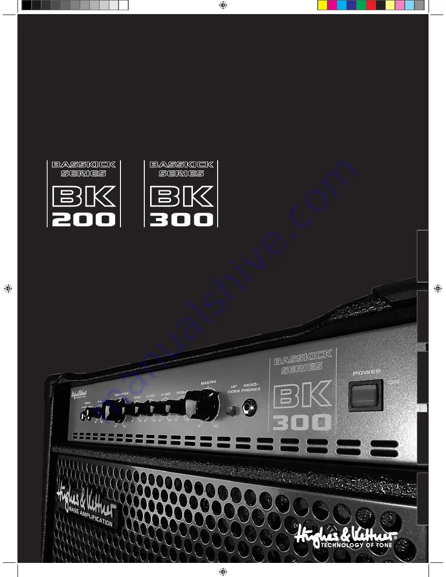 Hughes & Kettner BassKick 200 Manual Download Page 1