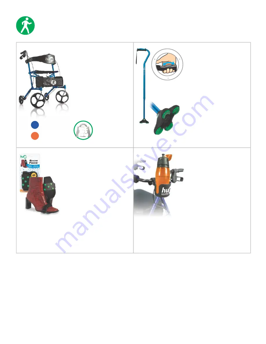 hugo euro Walker Quick Start Manual Download Page 7