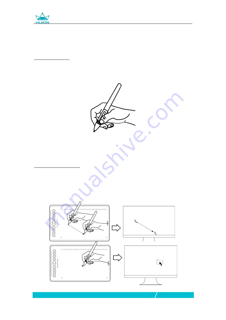 Huion Inspiroy H1161 User Manual Download Page 8