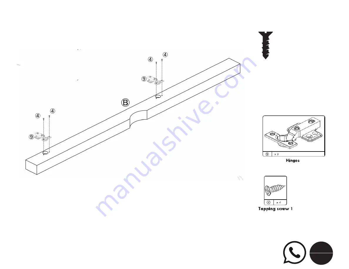 Huisen Furniture BH16-084-599-02-ESPRESSO Скачать руководство пользователя страница 13