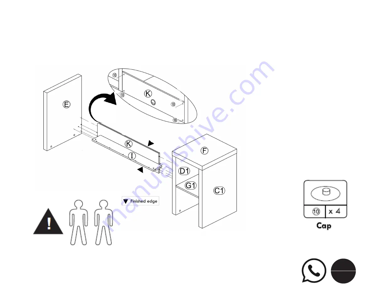 Huisen Furniture BH16-084-599-02-ESPRESSO Скачать руководство пользователя страница 16