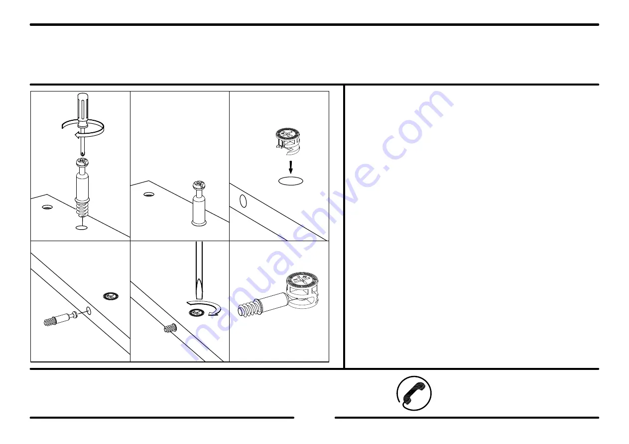 Huisen Furniture MS19-D1-1009-22-ESPRESSO Manual Download Page 5