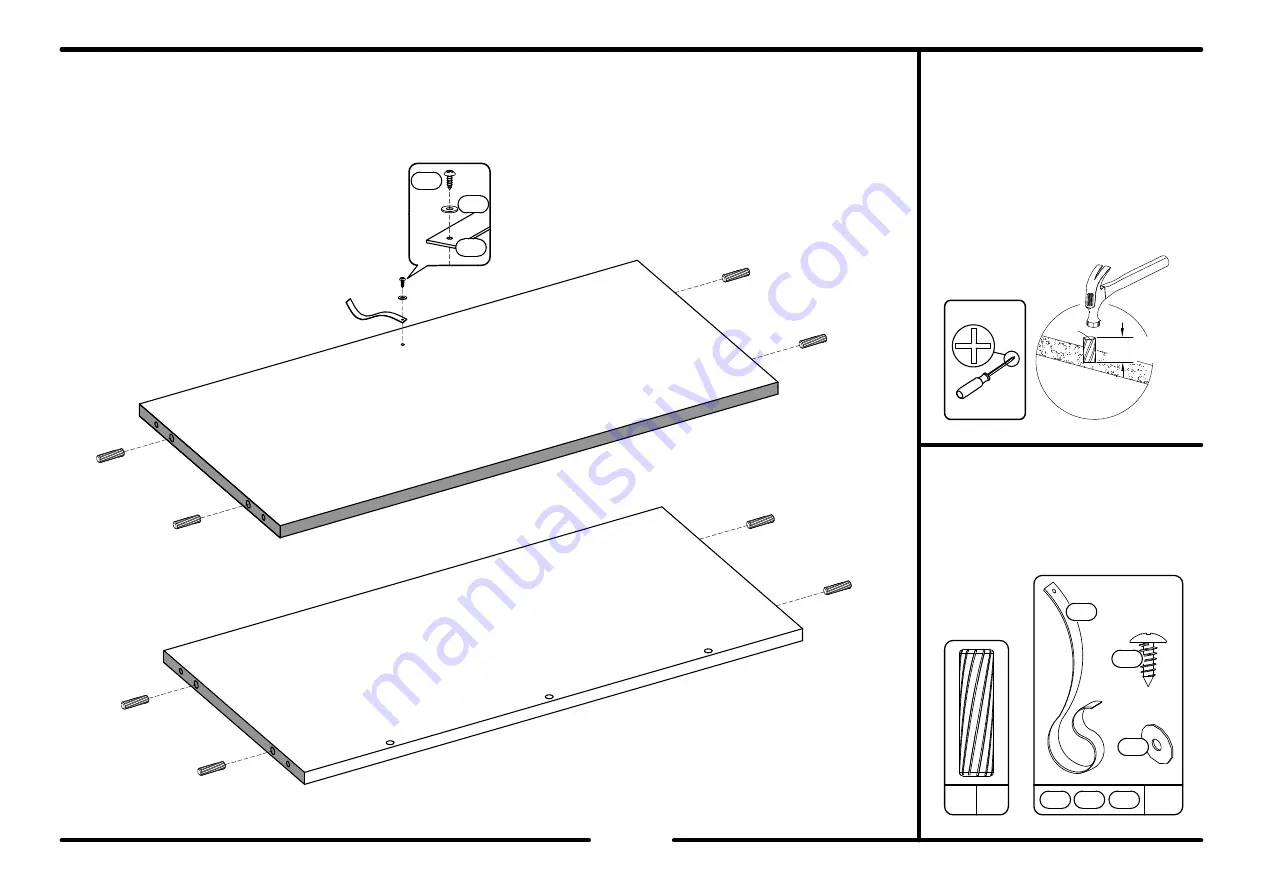 Huisen Furniture MS19-D1-1009-22-ESPRESSO Скачать руководство пользователя страница 6