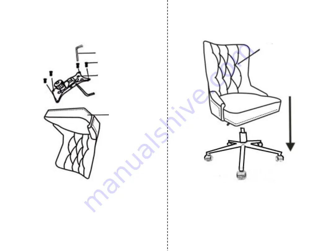 HULALA HOME OFMYN0433 Assembly Instructions Download Page 4