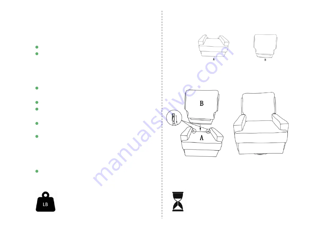 HULALA HOME RCWS0201 Assembly Manual Download Page 2