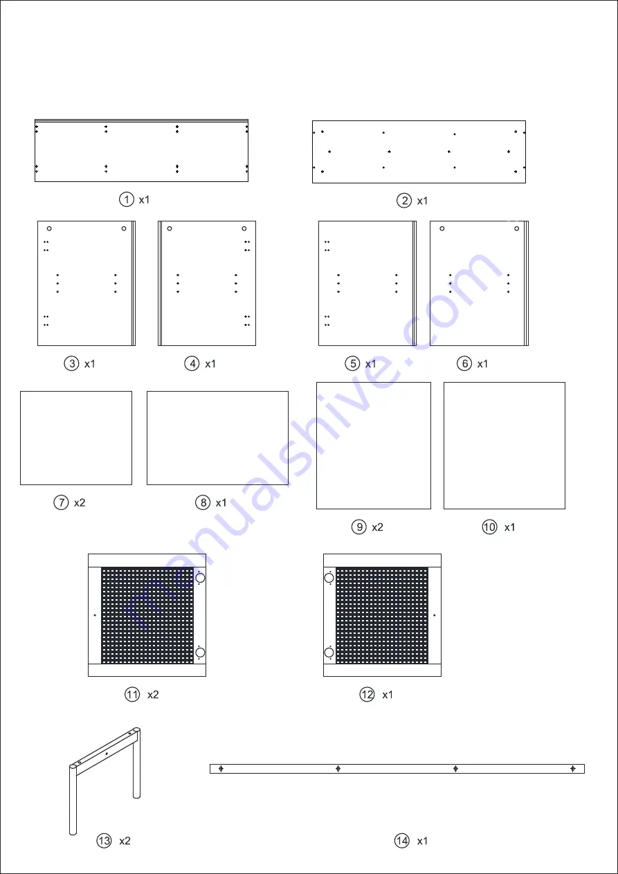 HULALA HOME SBBSD0552 Manual Download Page 4