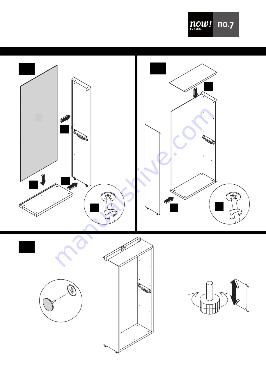 Hülsta now! 4471 Assembly Instruction Manual Download Page 6