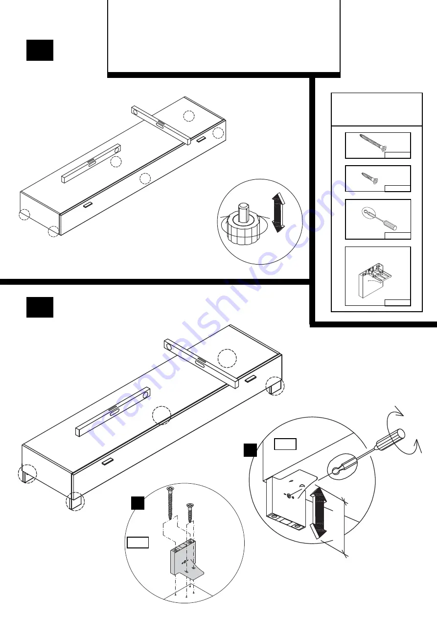 Hülsta now! LOWBOARD Assembly Instruction Manual Download Page 5