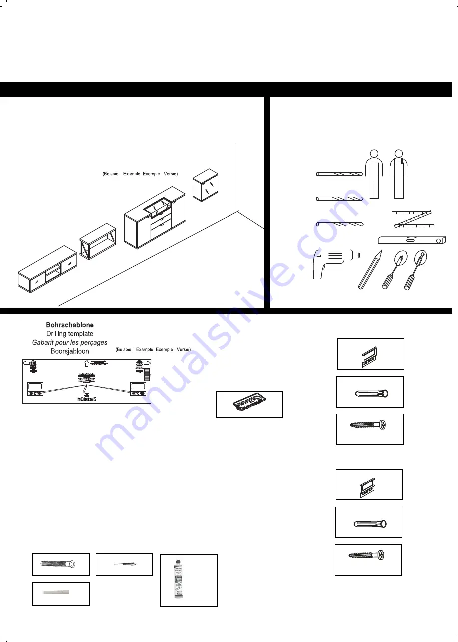 Hülsta TAMETA III Assembly Instruction Manual Download Page 32