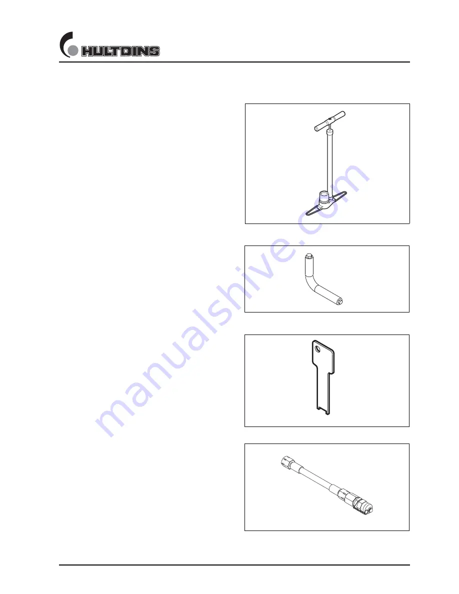 HULTDINS SuperSaw 350E Installation Manual Download Page 15