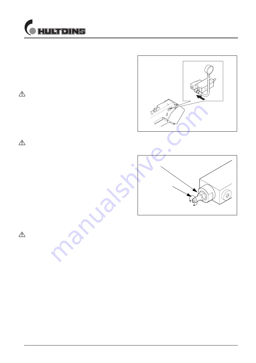 HULTDINS SuperSaw 550S Service Manual Download Page 27