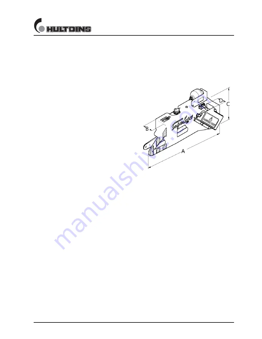 HULTDINS SuperSaw 551 Скачать руководство пользователя страница 13