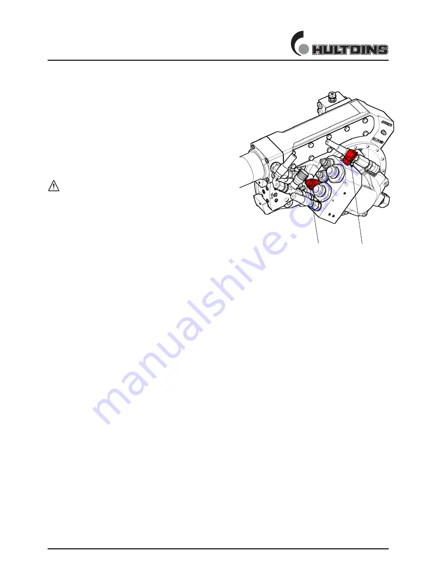 HULTDINS SuperSaw 551 Installation Manual Download Page 22