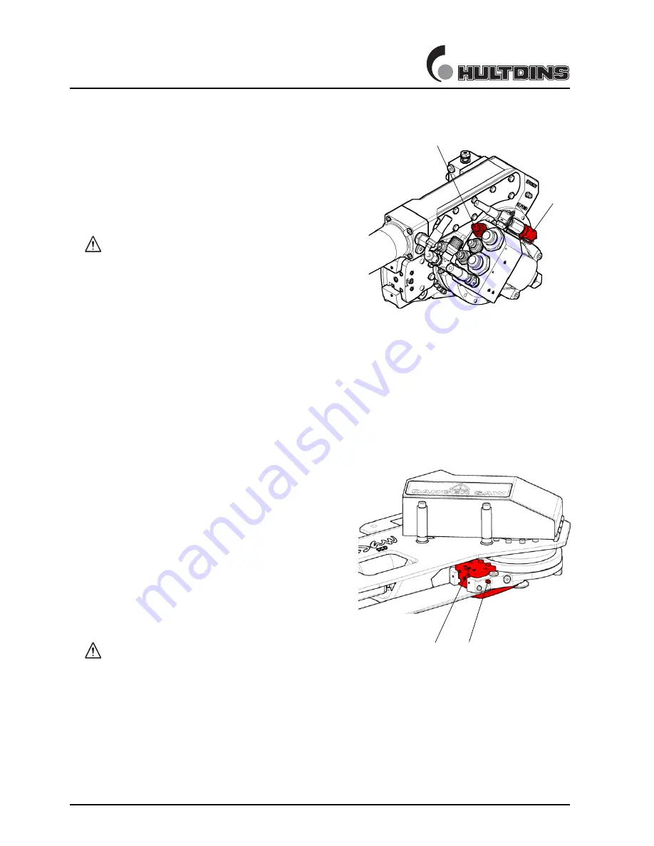 HULTDINS SuperSaw 551 Installation Manual Download Page 24