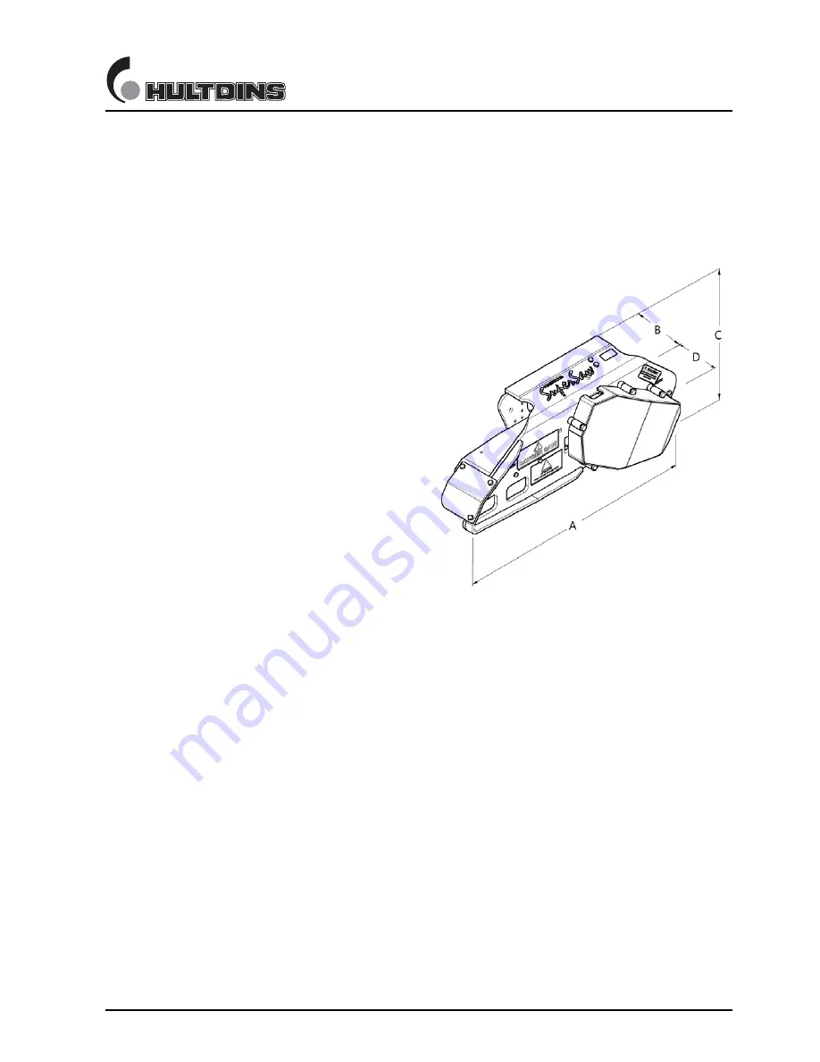 HULTDINS SuperSaw 650S Installation Manual Download Page 13