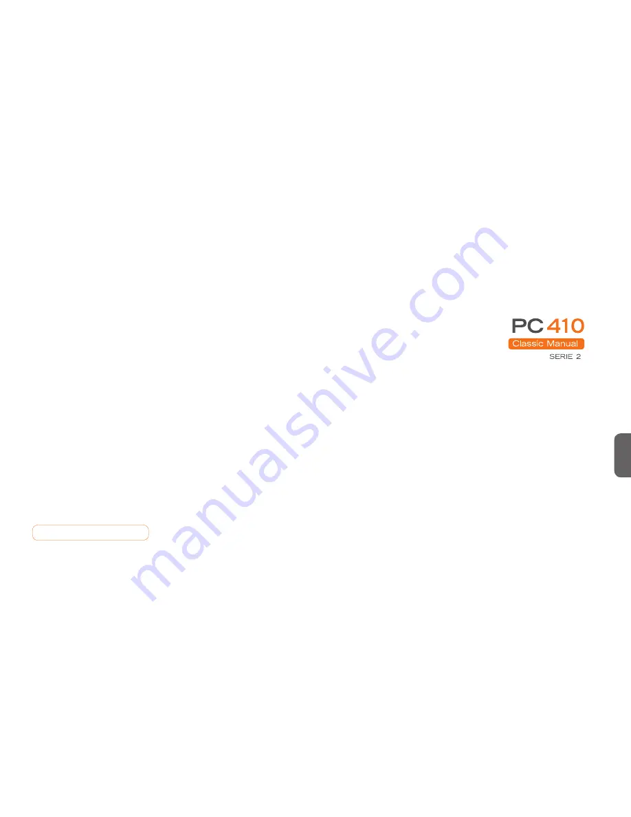 Human Touch PC410 Use & Care Manual Download Page 20