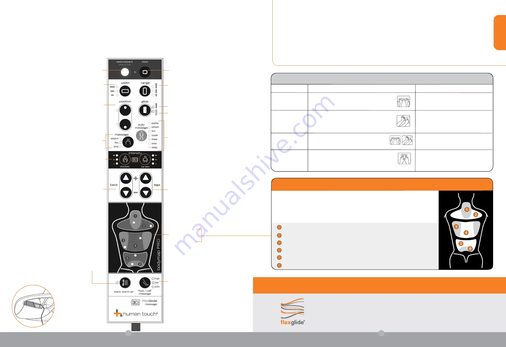 Human Touch WholeBody 8.0 Use & Care Manual Download Page 8