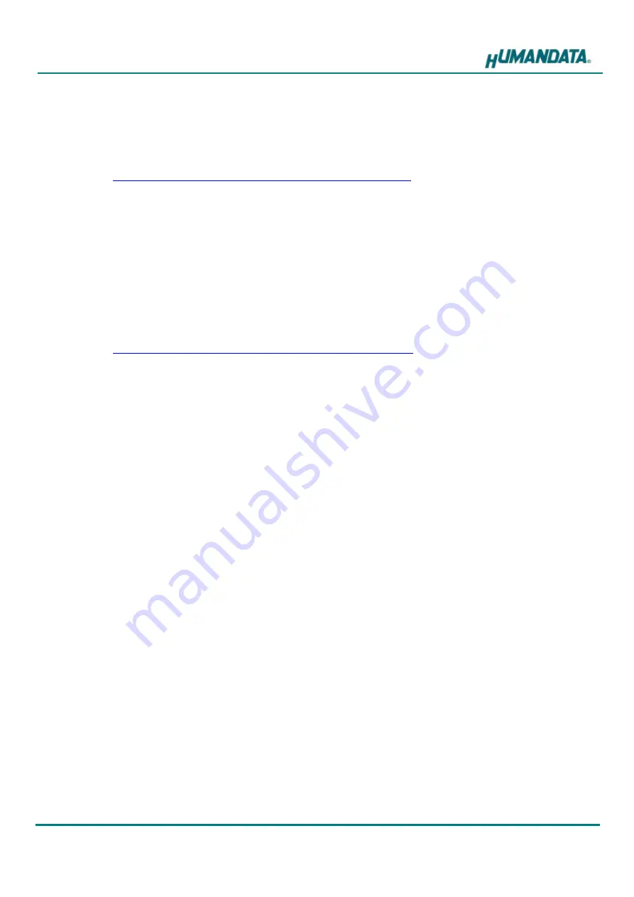 Humandata USB-029L User Manual Download Page 9