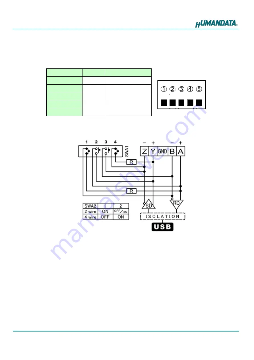 Humandata USB-039 User Manual Download Page 12