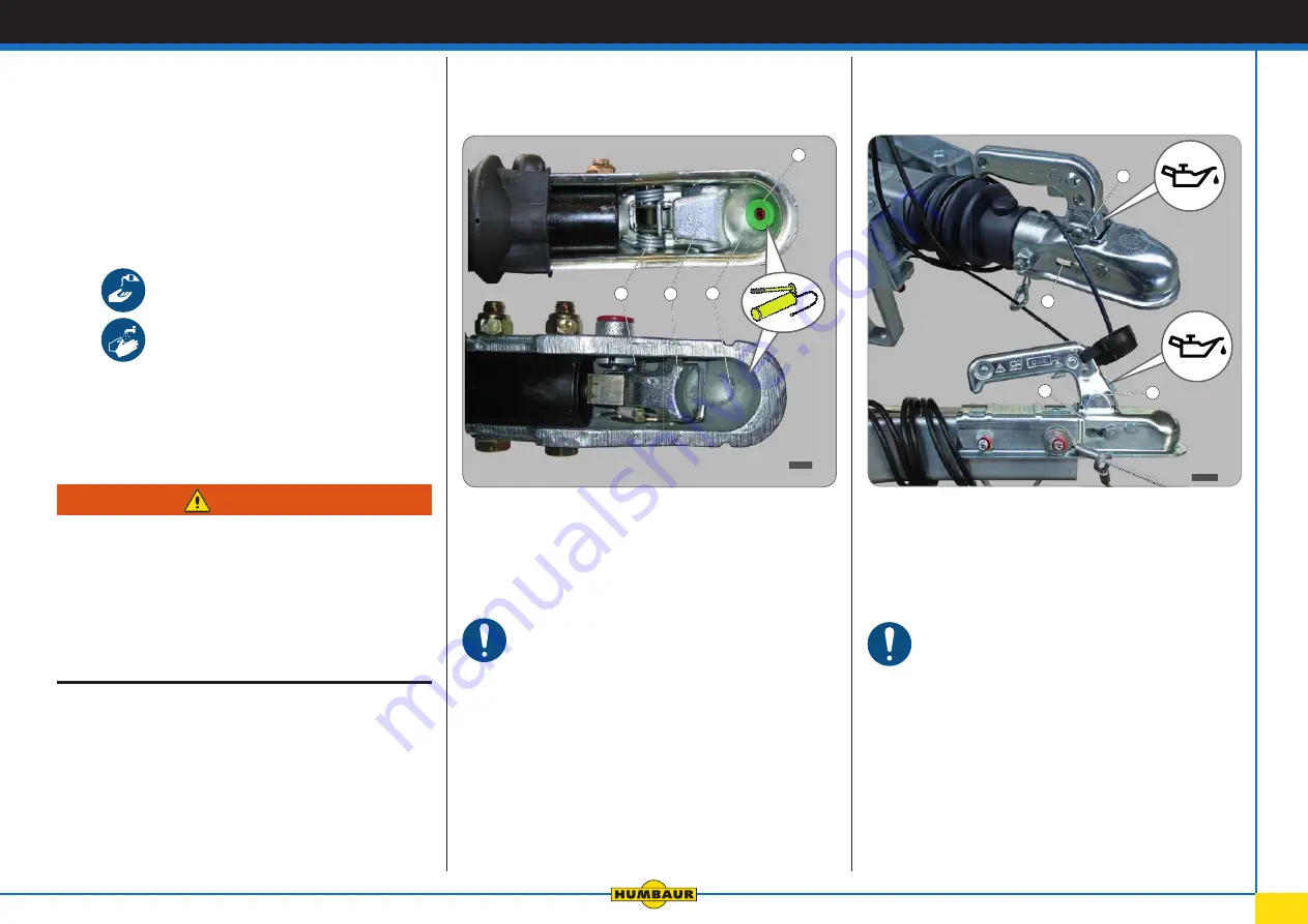 Humbaur HA 500 Series Operating Instructions Manual Download Page 45