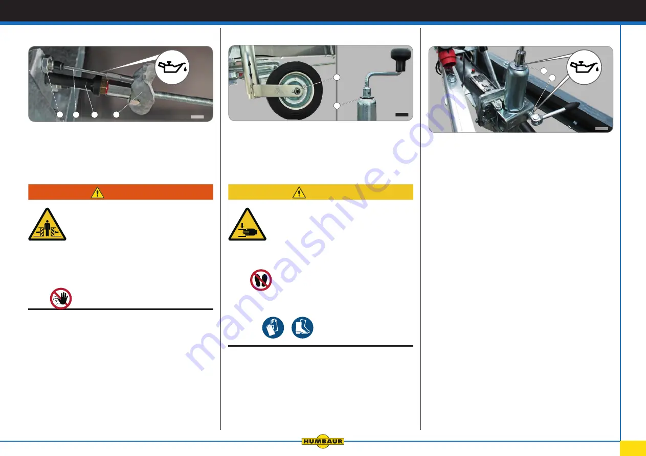 Humbaur HA 500 Series Operating Instructions Manual Download Page 47