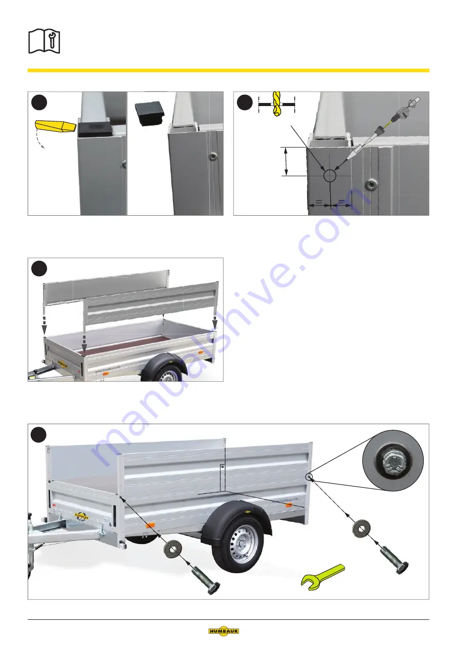 Humbaur Startrailer HA Mounting Instructions Download Page 2