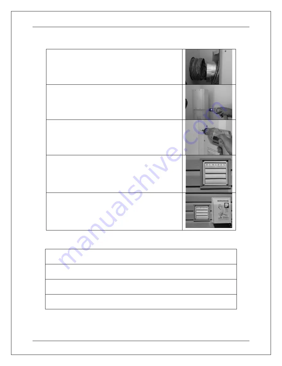 Humidex CCC-103E Installation & Owner'S Manual Download Page 10