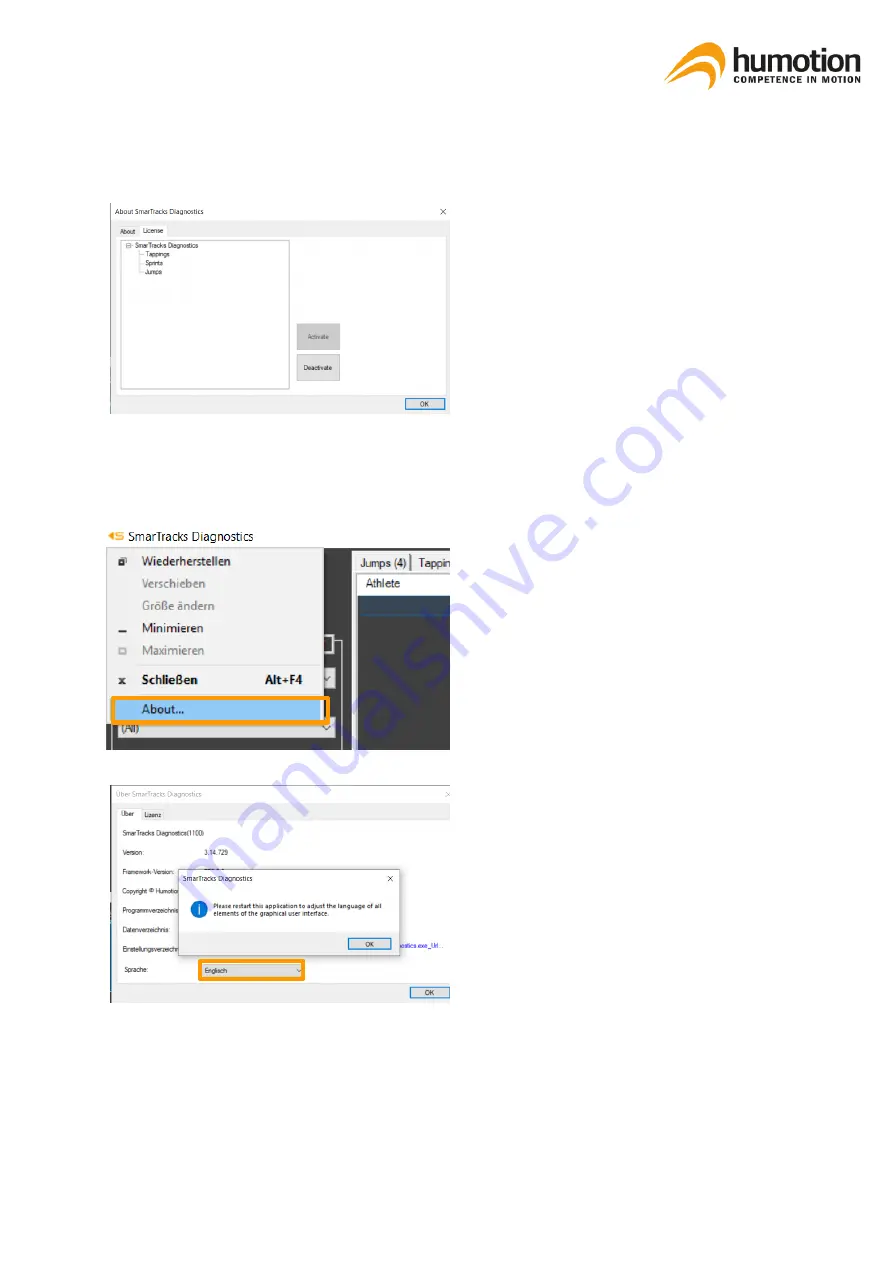 humotion SmarTracks Diagnostics v.3.16 Installation Manual & User Manual Download Page 16