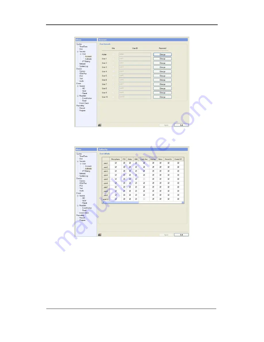 Hunt Electronic HVRM-HD400H Скачать руководство пользователя страница 117