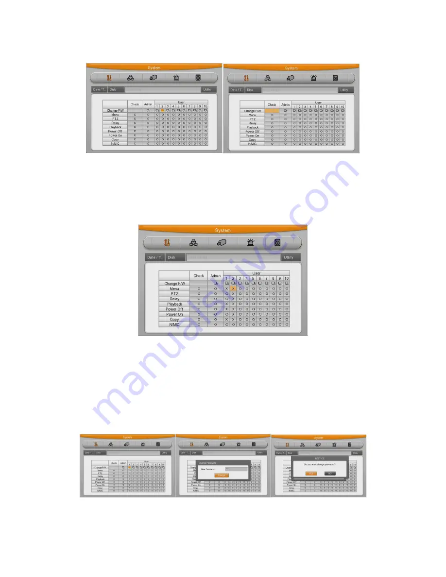 Hunt Electronic HVRM-T1600L Install & User'S Manual Download Page 79