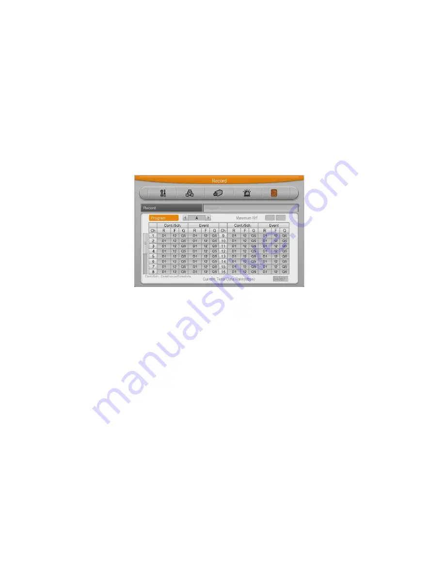 Hunt Electronic HVRM-T1600L Install & User'S Manual Download Page 103