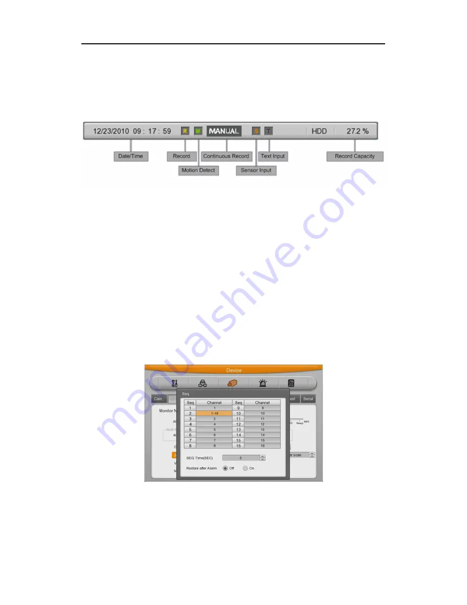 Hunt Electronic HVRM-T1600M Скачать руководство пользователя страница 63