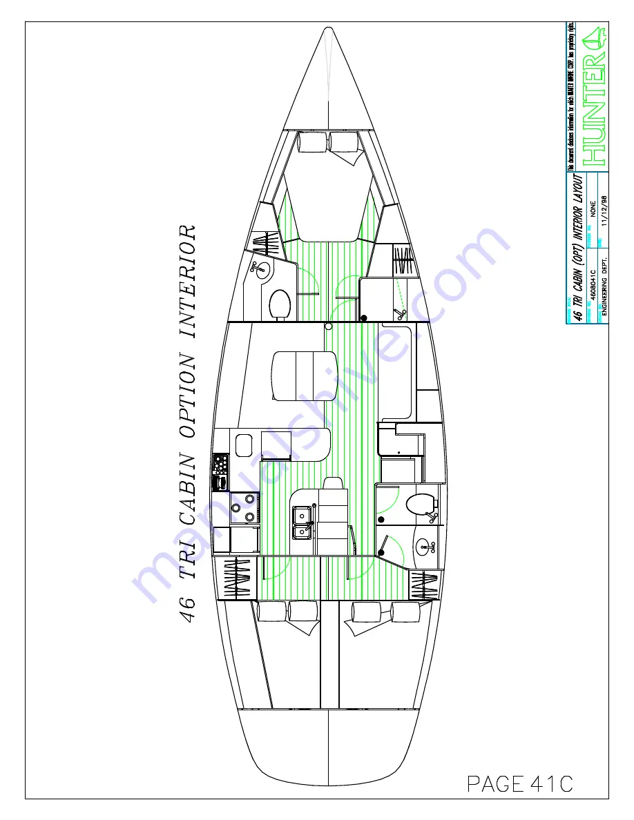 Hunter Marine 2006 H46 Скачать руководство пользователя страница 74