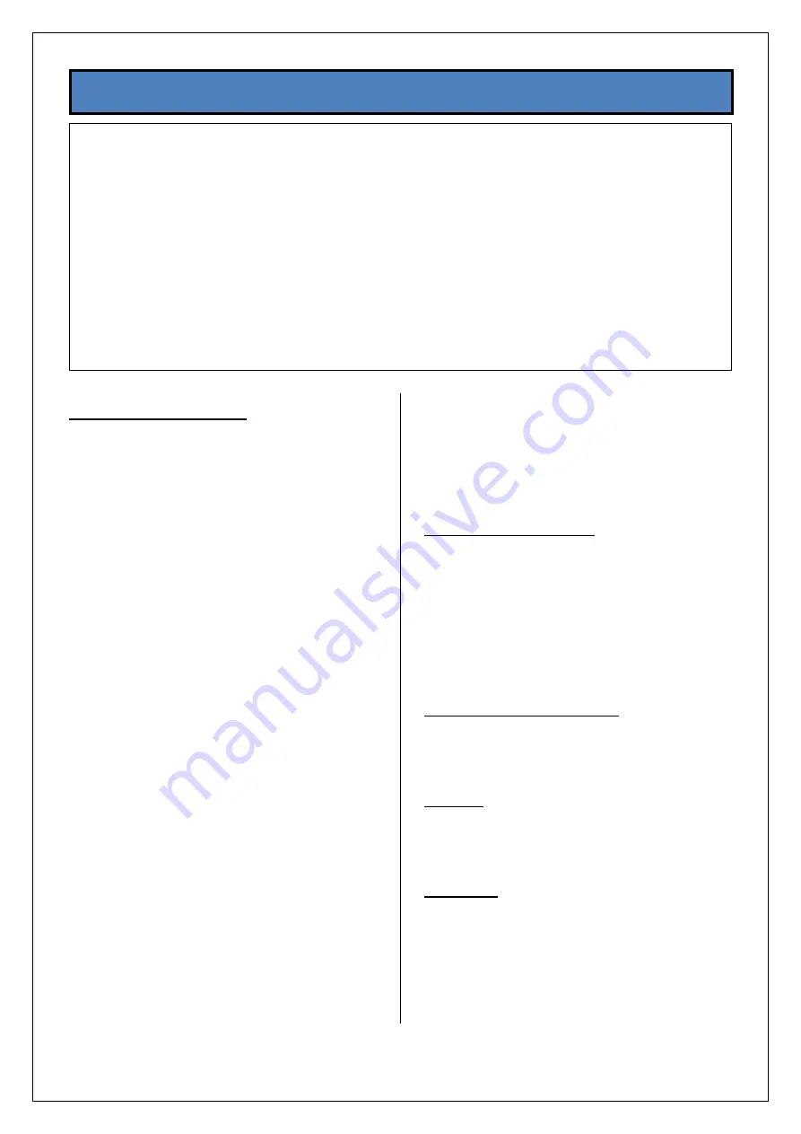 Hunter Stoves Telford Inset 20DB CVWSTI08DBFM Instructions For Installation/Operating/Maintenance/Servicing Download Page 4