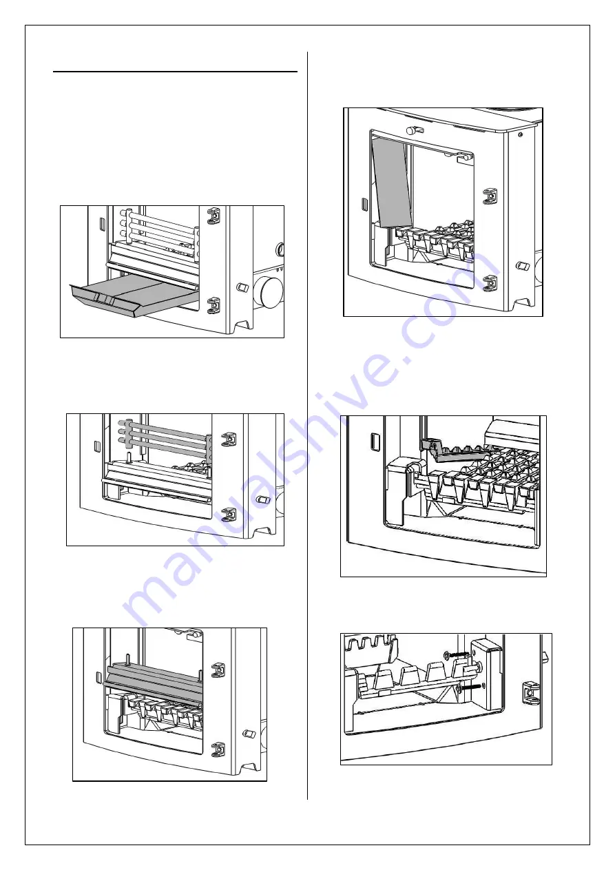 Hunter Stoves Telford Inset 20DB CVWSTI08DBFM Instructions For Installation/Operating/Maintenance/Servicing Download Page 6