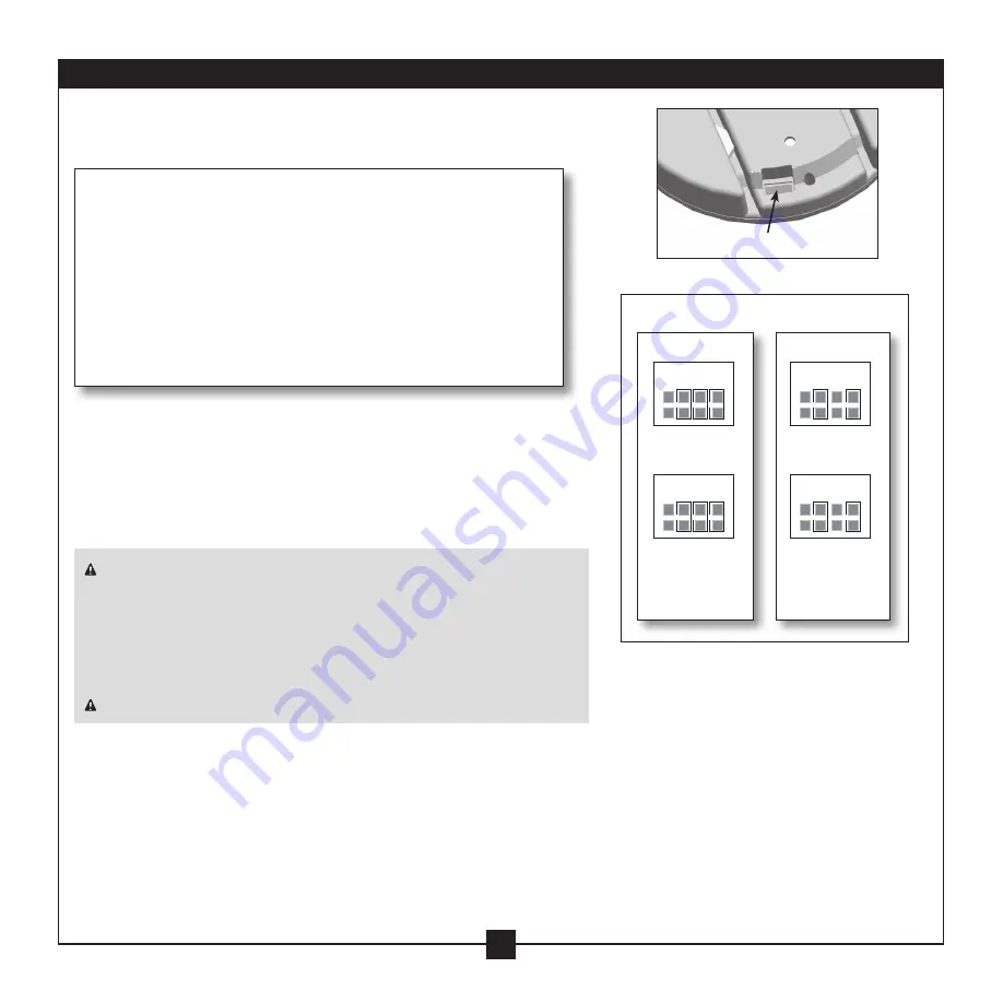 Hunter 21617 Installation And Operation Manual Download Page 9