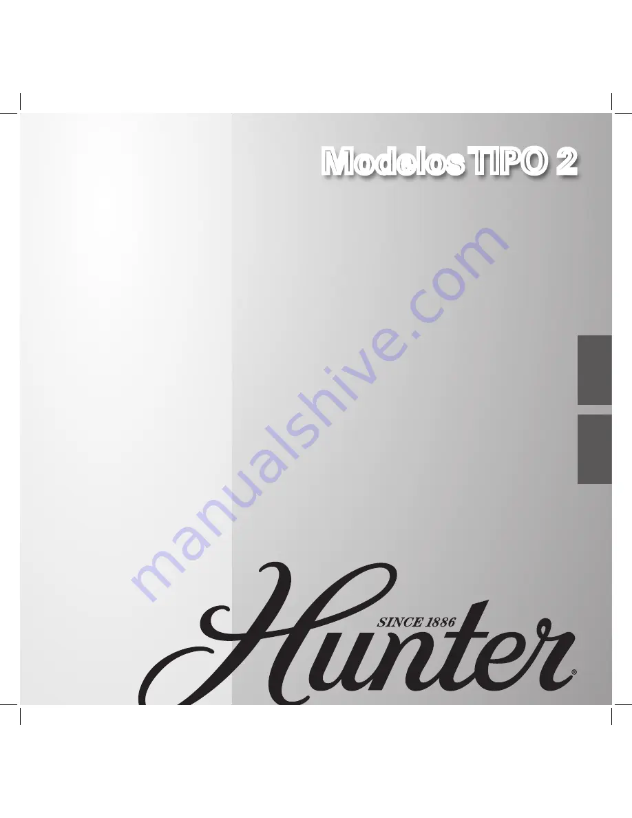 Hunter 23289 (Spanish) Manual De Installatión Y Operatión Download Page 1