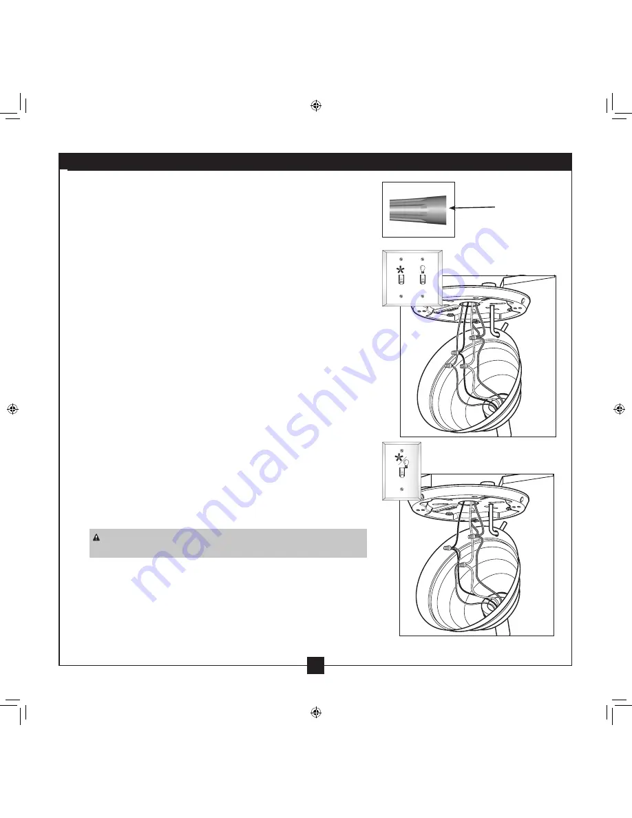 Hunter 23921 (Spanish) Manual De Installatión Y Operatión Download Page 7