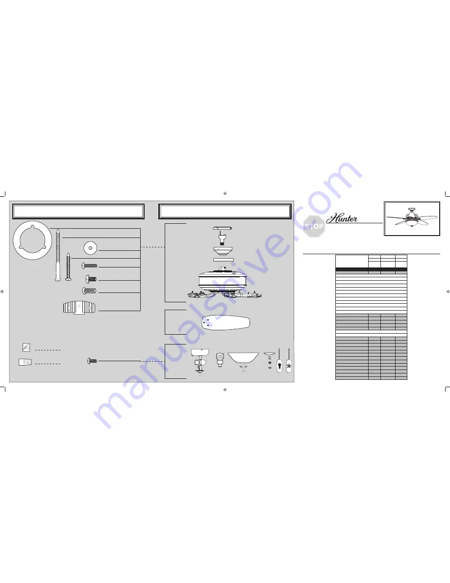 Hunter 28685 Скачать руководство пользователя страница 1