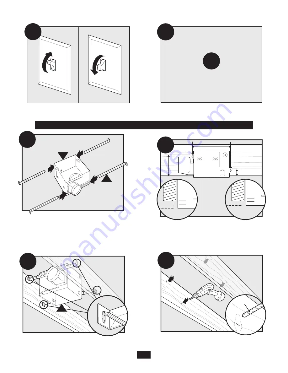 Hunter 43041-01 Installation Manual Download Page 8