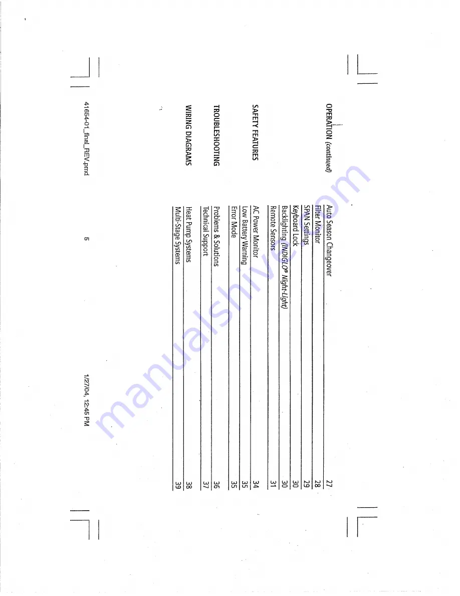 Hunter 43058 Скачать руководство пользователя страница 5