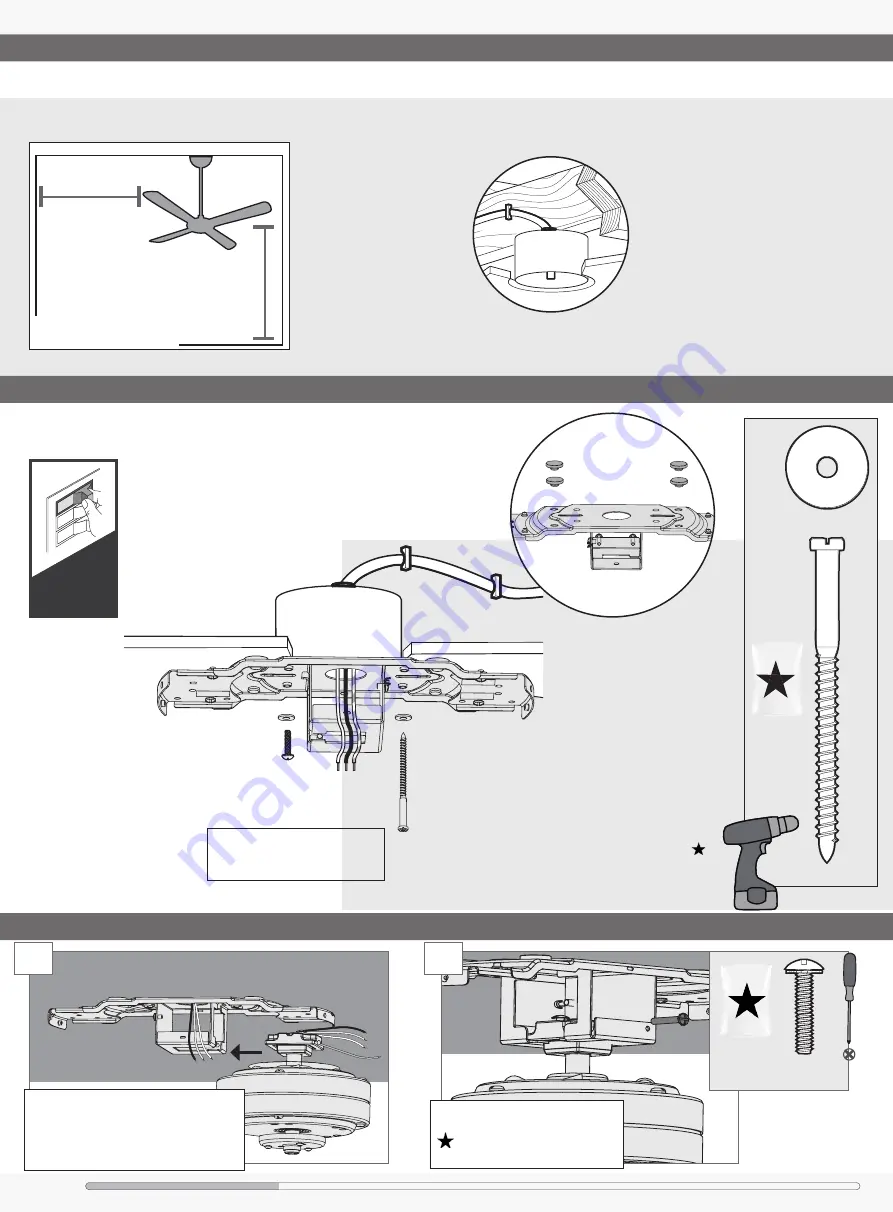 Hunter 51059 Installation Manual Download Page 4