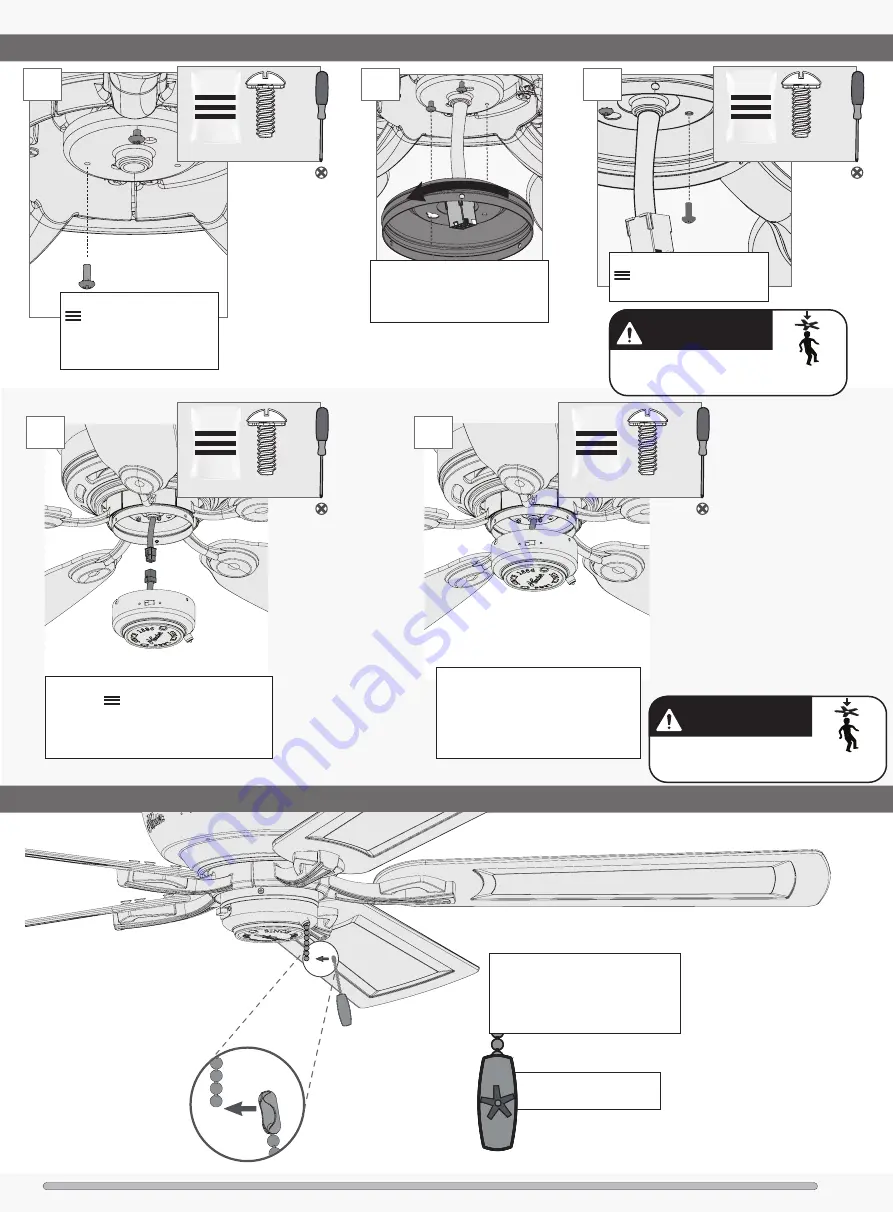 Hunter 51059 Скачать руководство пользователя страница 7