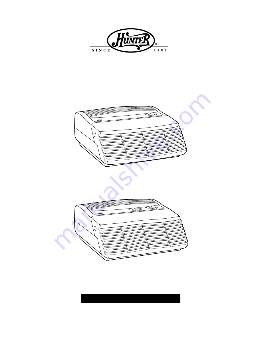 Hunter HEPAtech 30010 Owner'S Manual Download Page 1