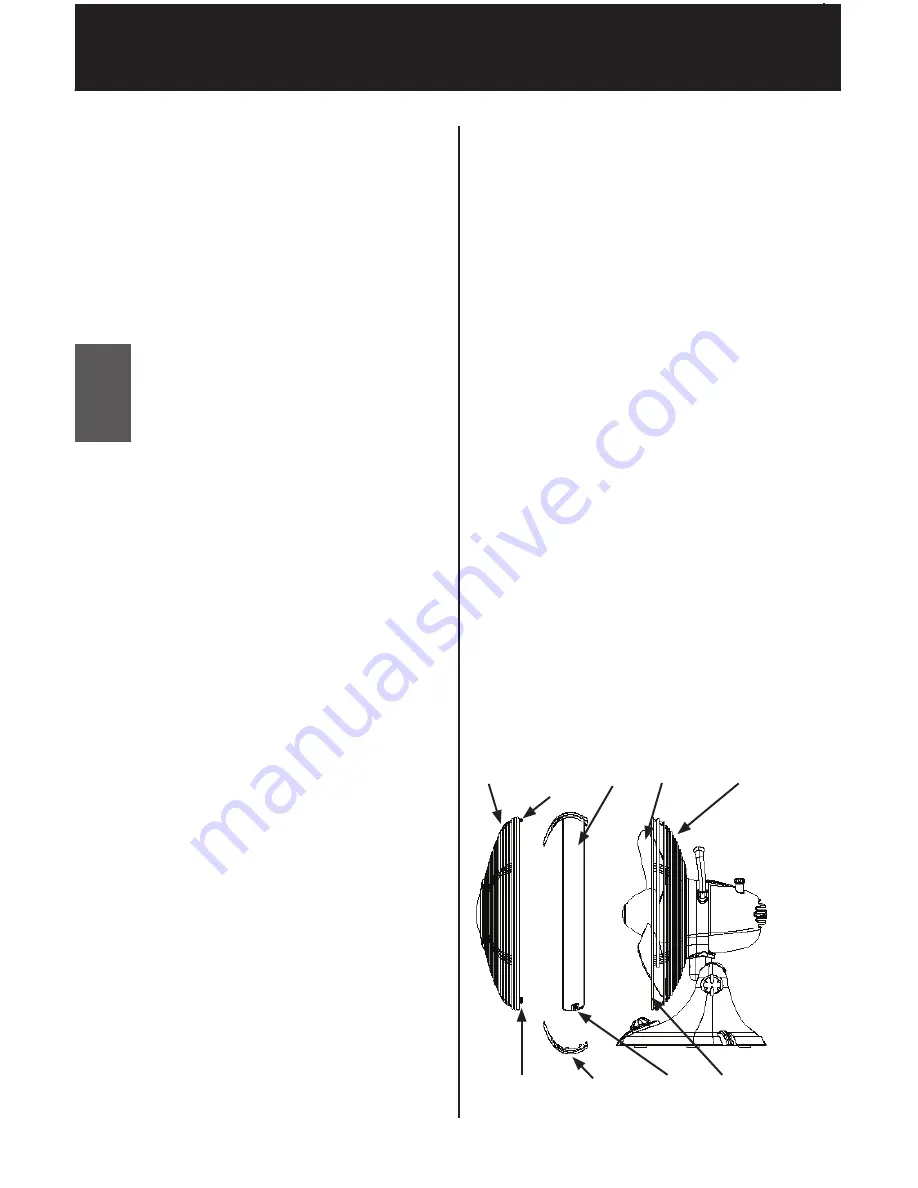 Hunter Metropolitan 94012 Owner'S Manual Download Page 22