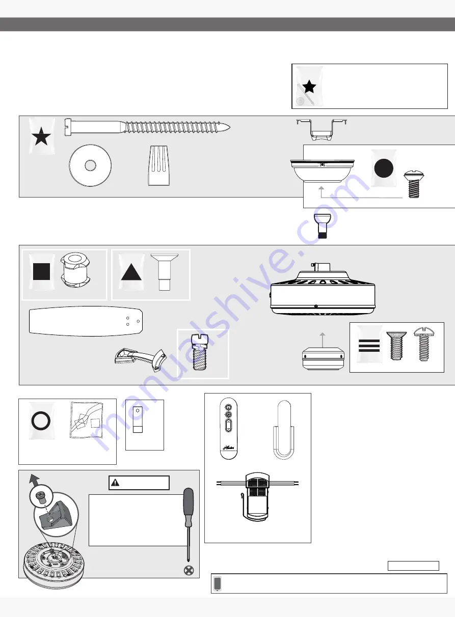 Hunter Royal Oak 50466 Installation Manual Download Page 3