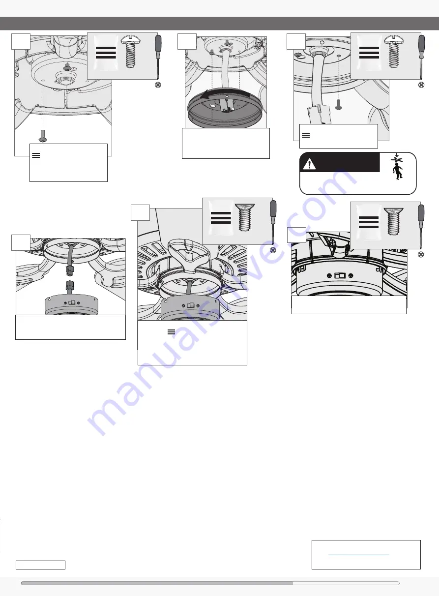 Hunter Royal Oak 50466 Installation Manual Download Page 9