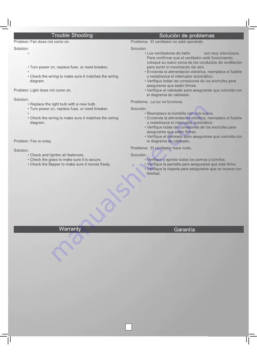 Hunter Saturn 90053 Installation Manual Download Page 21